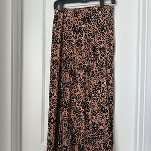 Leopard Print Women's Skirt size 4